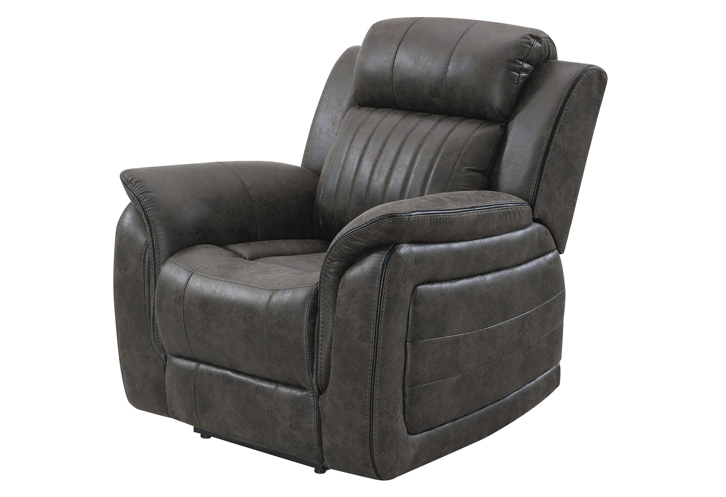connor grey glider recliner