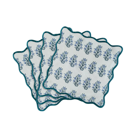 Leonie Como Cotton Canvas Printed Napkins - Set of 4 - image 4
