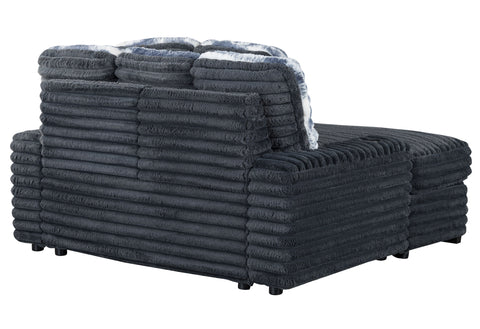 Courtney Grey LOUNGER SOFA W/USB