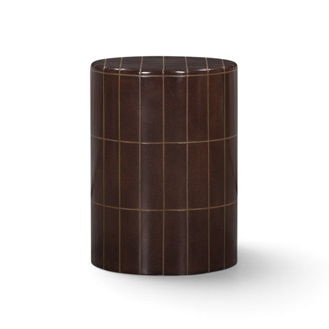 Odette Valois Round Concrete Indoor/Outdoor Side Table - image 1