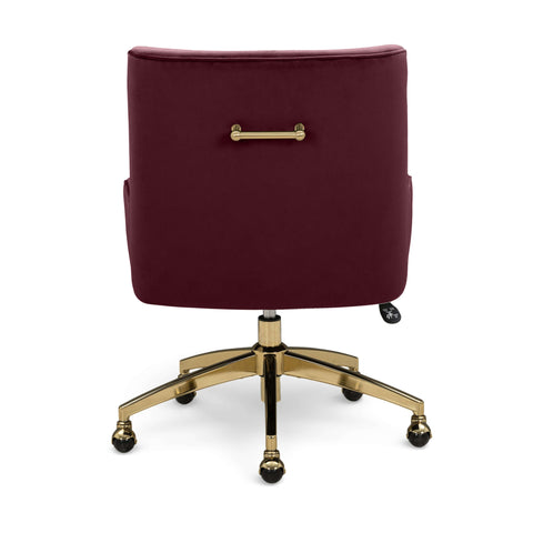 Solene Beaumont Performance Velvet Office Swivel Chair - image 4