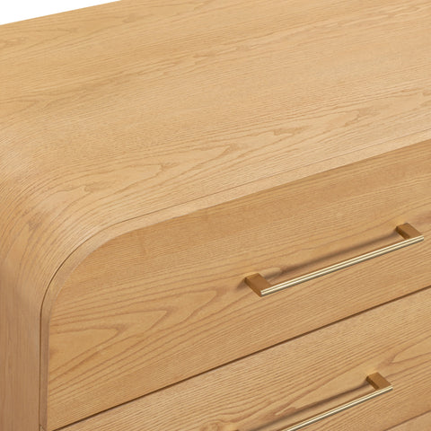 Estelle Navarre 62" Ash 6-Drawer Dresser - image 4