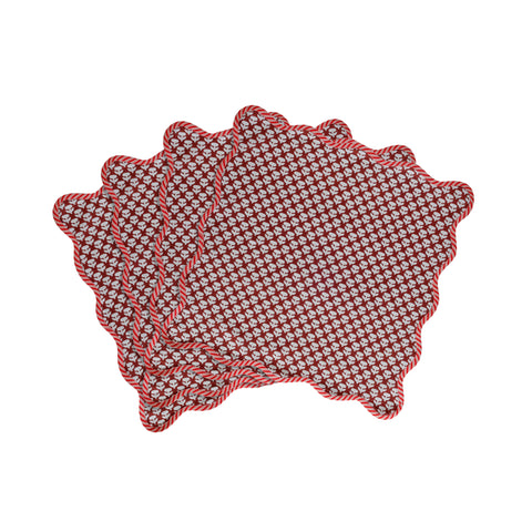 Leonie Como Cotton Canvas Printed Napkins - Set of 4 - image 4