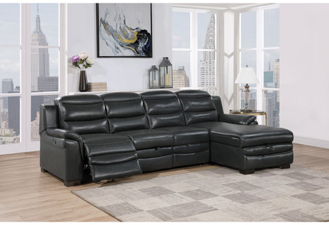 Cody Blanche Charcoal SOFA BED WITH USB