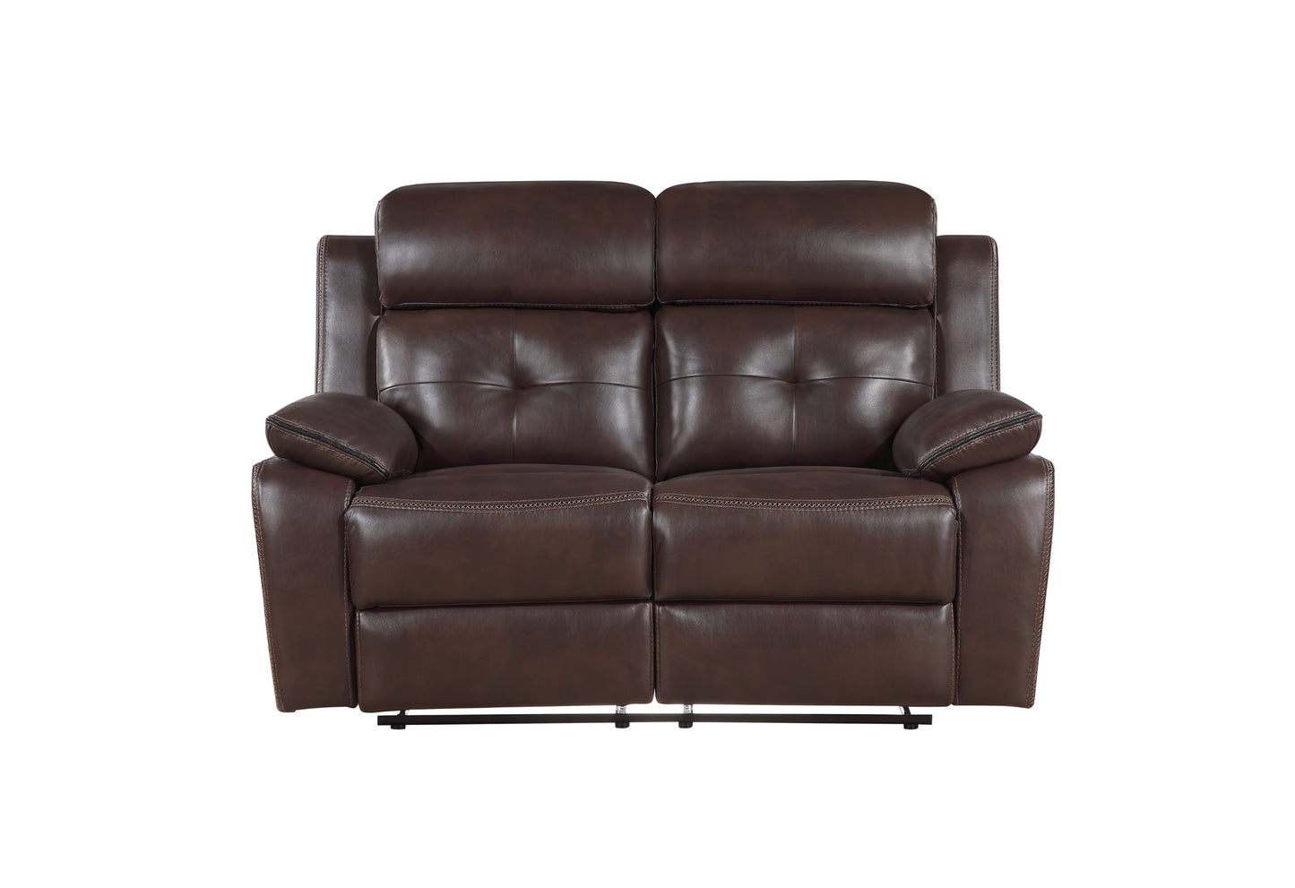 dean espresso reclining loveseat