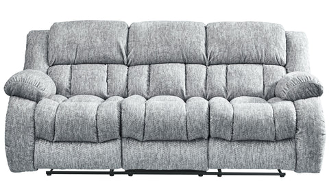 Dominic Grey RECLINING SOFA/CONSOLE RECLINING LOVESEAT/GLIDER RECLINER