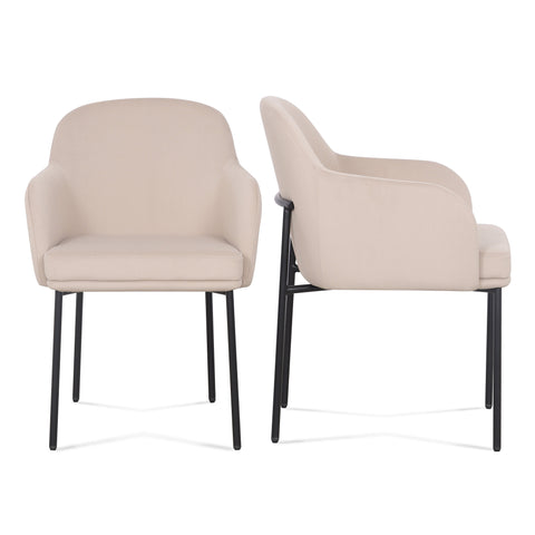 Beatrice Valois Performance Velvet Armchair - Set of 2 - image 1
