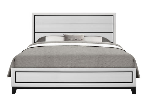 Audrey White KING BED
