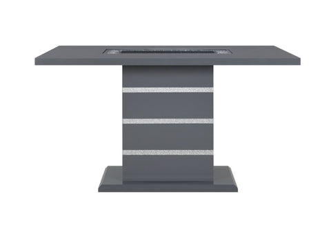 Andros Dark Grey Rectangular Bar Table RECTANGULAR BAR TABLE