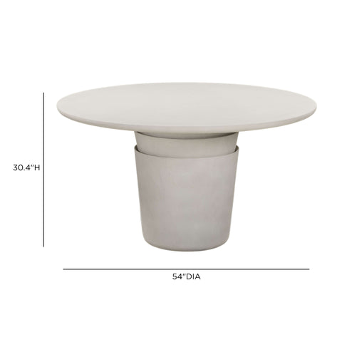 Camille Navarre 54" Indoor/Outdoor Round Dining Table - image 5
