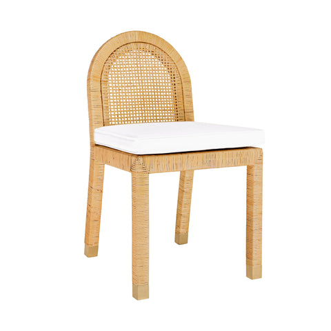 Arielle Bellamy Arched Rattan Dining Chair - image 1