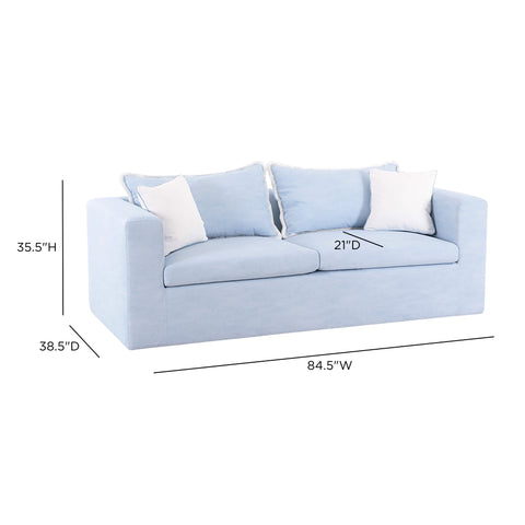 Odette Siena 85" Indoor/Outdoor Sofa - image 7