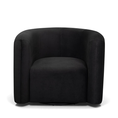 Noemie Como Performance Velvet Swivel Accent Chair - image 3