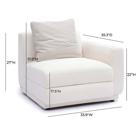 Alessia Rivoli Modular Corner Chair - image 6