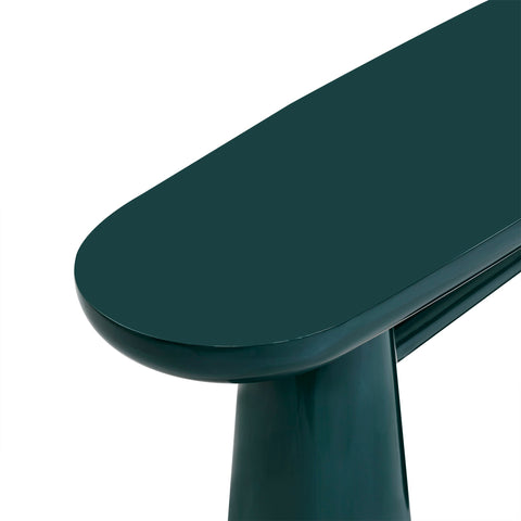 Giselle Beaumont 50" Glossy Lacquer Console Table - image 6