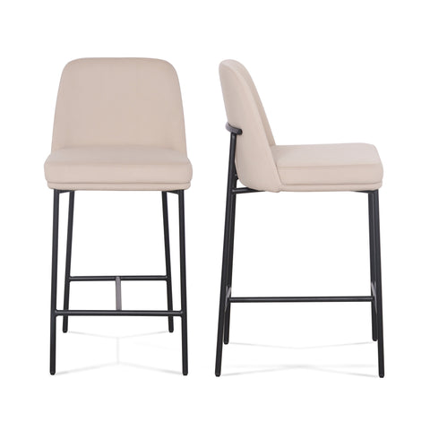 Beatrice Valois Performance Velvet Counter Stool Set of 2 - image 1