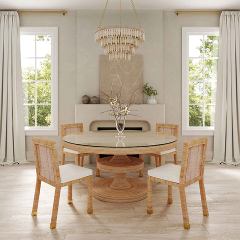 Arielle Bellamy Rattan Dining Chair - image 2