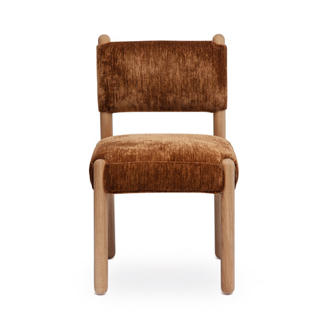 Celeste Castaigne Thick Performance Chenille Straight Back Dining Chair - image 2