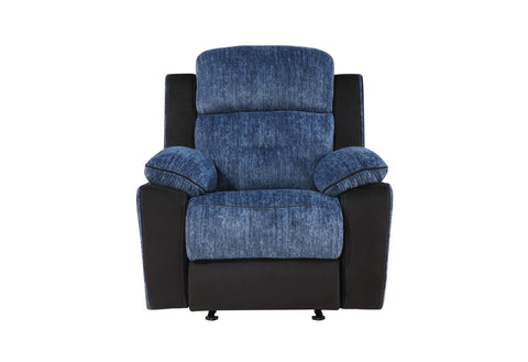 Dean Navy/Black GLIDER RECLINER