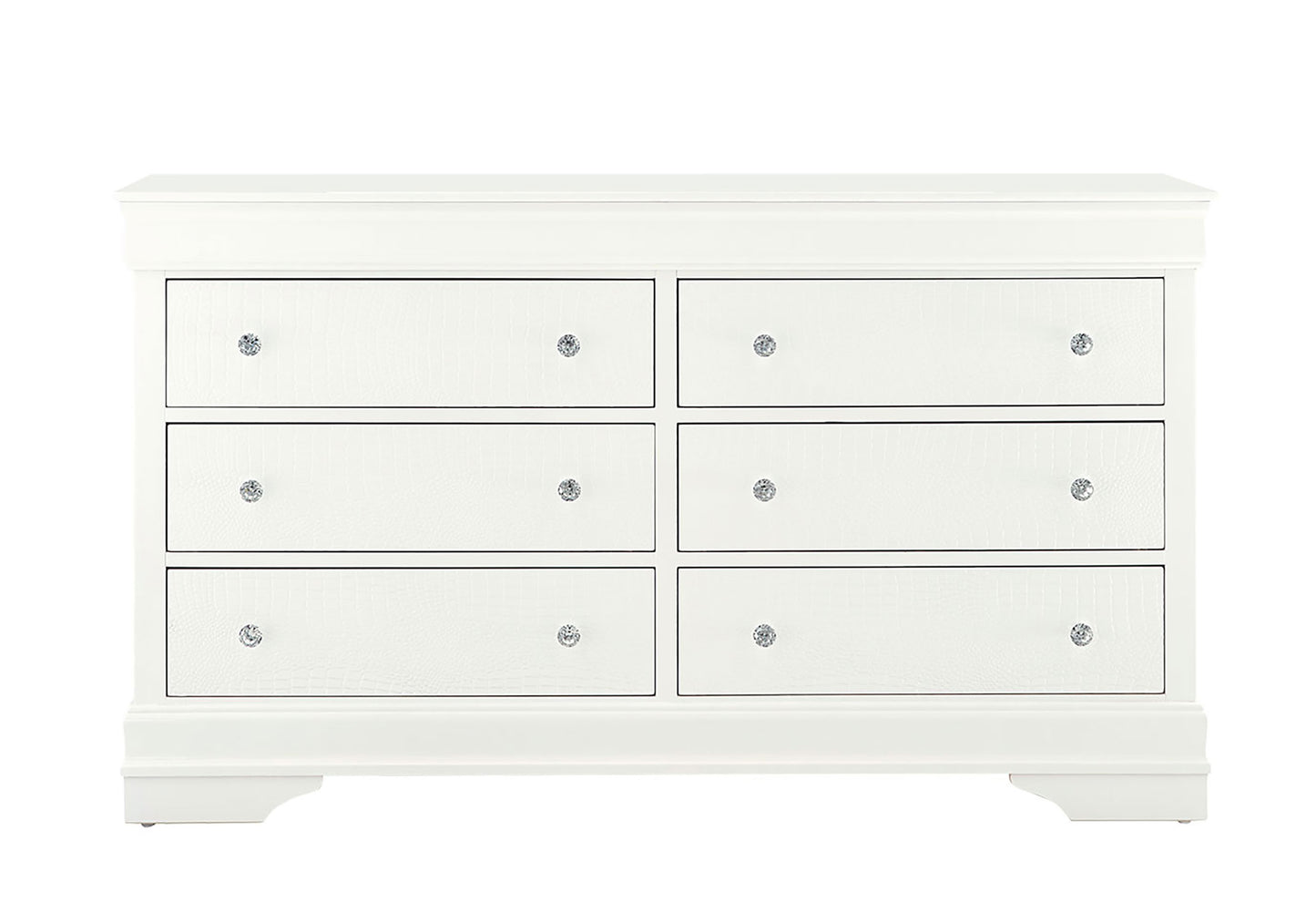 amber white dresser