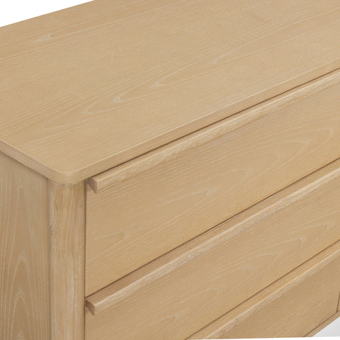 Delphine Versailles 62" Ash 6-Drawer Dresser - image 5
