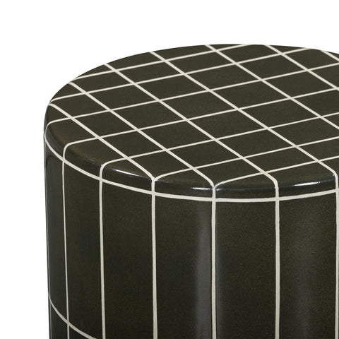 Odette Valois Round Concrete Indoor/Outdoor Side Table - image 3