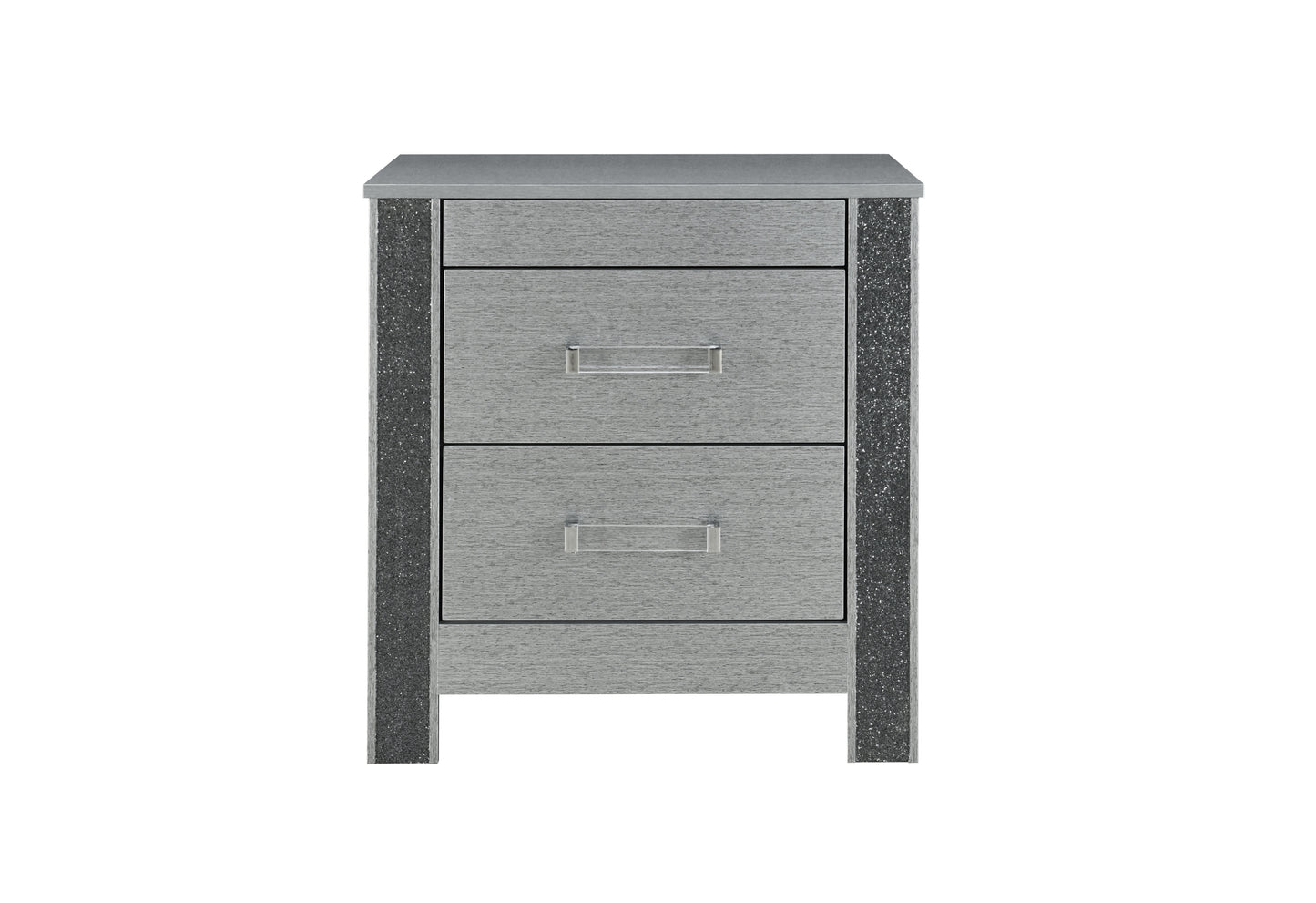 anna silver nightstand