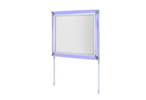 Arthur Silver MIRROR WITH LED