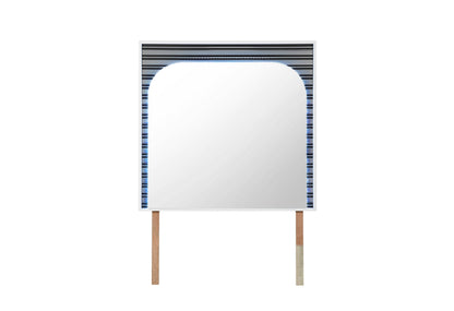 Aiden WHITE MIRROR WITH LED