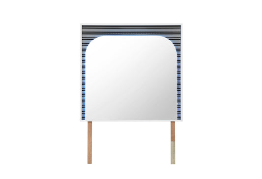 Aiden WHITE MIRROR WITH LED