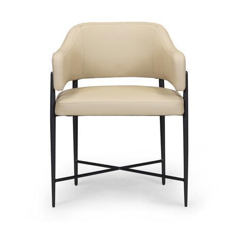 Odette Sorrento Contract-Grade Vegan Leather Dining Chair - image 1