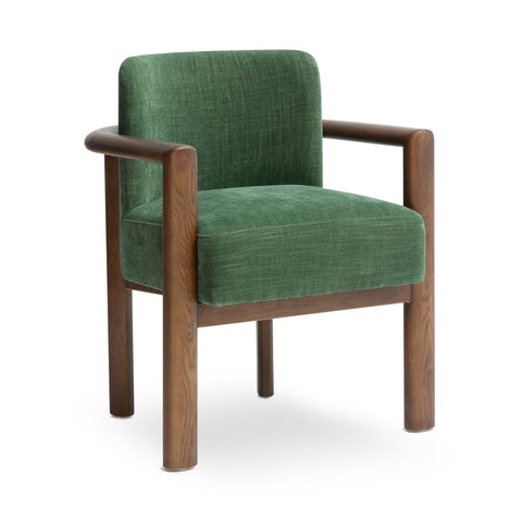 Giselle Lucerne Textured Performance Velvet Dining Chair - image 1