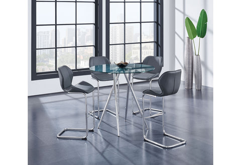 Cassandra Grey BAR STOOL