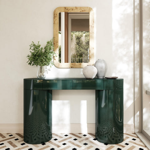 Juliette Orleans 50" High Gloss Console Table - image 2