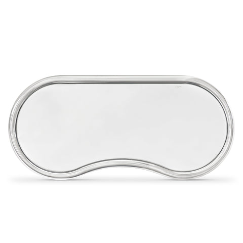 Leonie StClair 51" Chrome Coffee Table - image 6