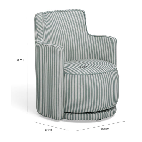 Leonie Ravenna Swivel Accent Chair - image 7