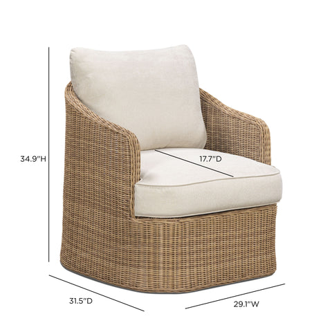 Beatrice Beaumont Boucle Outdoor Accent Chair - image 7