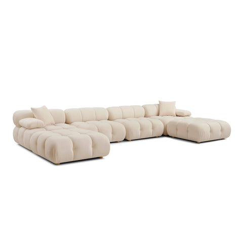Leonie Castaigne 6-piece Performance Modular U-Sectional - image 2