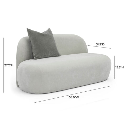 Solene Castaigne 59" Loveseat - image 5