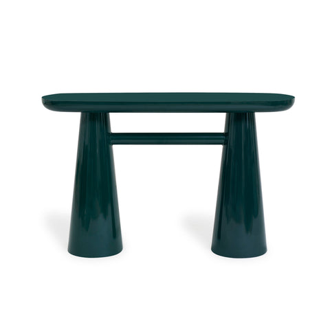 Giselle Beaumont 50" Glossy Lacquer Console Table - image 1