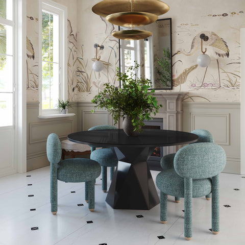 Amelie Navarre Performance Fabric Side Chair - image 2