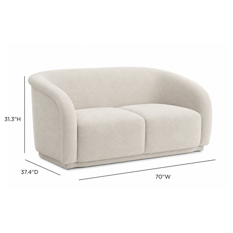 Solene Versailles 70" Loveseat by Inspire Me! Home Decor - image 5