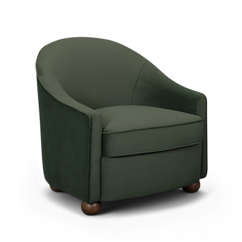 Delphine Chantilly Performance Velvet Accent Chair - image 1