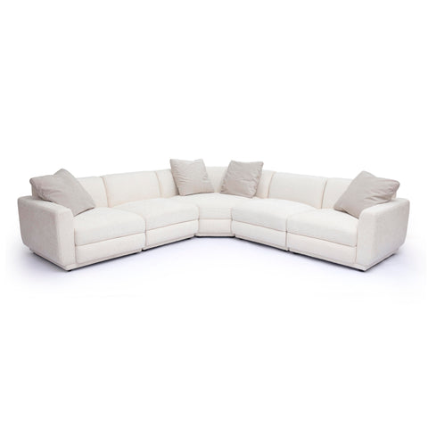 Alessia Rivoli 5-Piece Modular L-Sectional - image 4