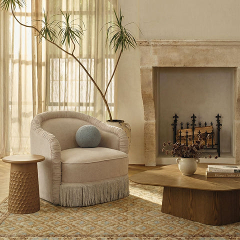 Estelle Ravenna Tasseled Lounge Accent Chair - image 2