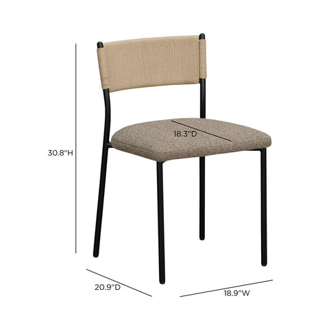 Beatrice Chantilly Performance Boucle Dining Chair - Set of 2 - image 7