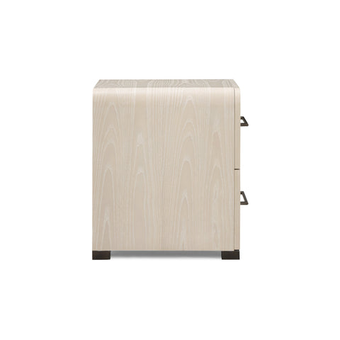 Estelle Navarre 22" Ash 2-Drawer Nightstand - image 6