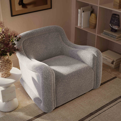 Giselle Chantilly Performance Swivel Chair - image 2