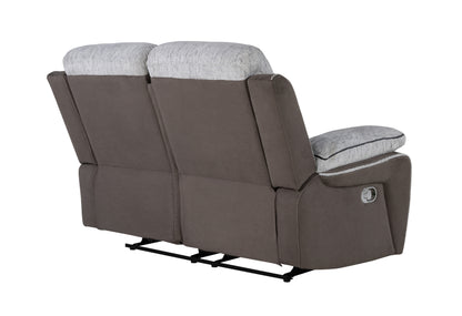 Dean Bryson Grey RECLINING LOVESEAT
