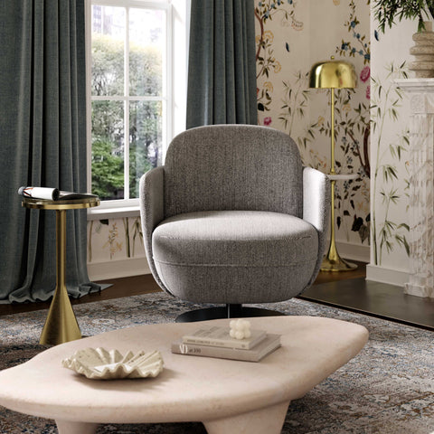 Ines StClair Swivel Accent Chair - image 2